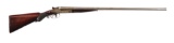 (A) RARE CHARLES E. SNEIDER HAMMERLESS SHOTGUN.