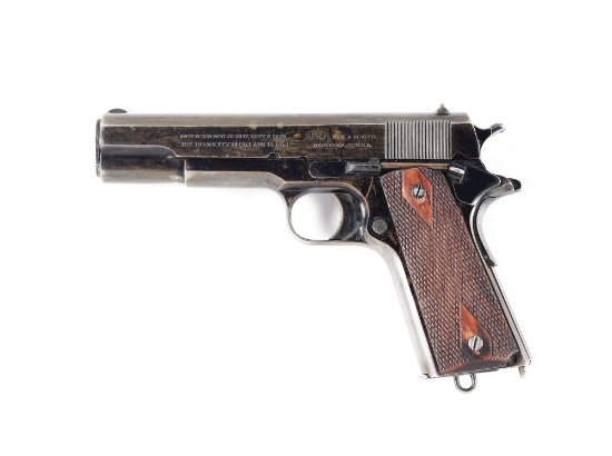 (C) RUSSIAN CONTRACT COLT 1911 SEMI-AUTOMATIC PISTOL WITH SWEDISH HOLSTER.