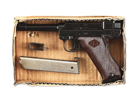 (C) EXTREMELY FINE FINNISH VALMET L-35 LAHTI SERIES IV SEMI-AUTOMATIC WITH ORIGINAL BOX & ACCESSORIE
