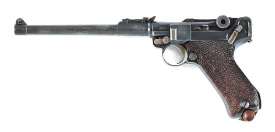 (C) GERMAN WORLD WAR I ERFURT "1914/1920" DOUBLE DATE LP.08 SEMI-AUTOMATIC PISTOL, FORMER STURGESS C