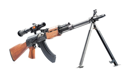 (M) SCARCE & NEAR NEW PRE-BAN MITCHELL ARMS RPK-47 (ZASTAVA M72B1) SEMI-AUTOMATIC RIFLE WITH ORIGINA
