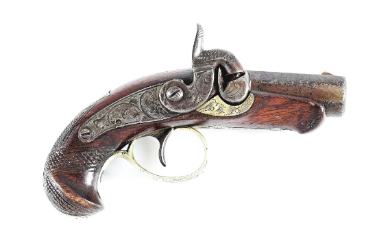 (A) JAMES EVANS PEANUT SIZE PHILADELPHIA DERRINGER.