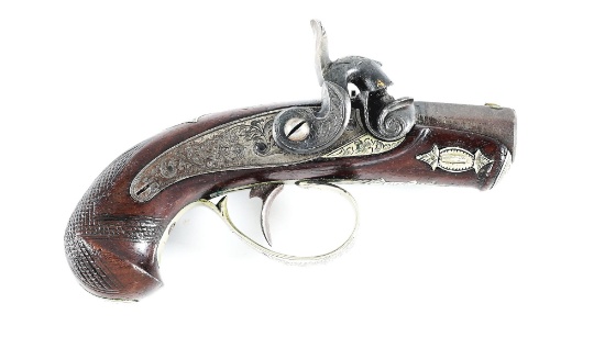 (A) ATTRACTIVE UNSIGNED PEANUT SIZED DERRINGER.