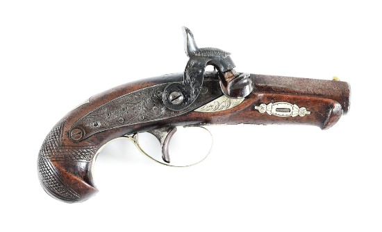 (A) HENRY DERINGER LINCOLN SIZE POCKET PISTOL.
