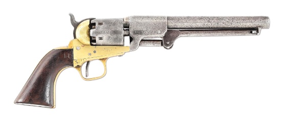 (A) RARE 1ST MODEL CIVIL WAR CONFEDERATE GRISWOLD & GUNNISON .36 CALIBER PERCUSSION REVOLVER.