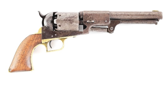 (A) COLT FIRST MODEL DRAGOON PERCUSSION REVOLVER.