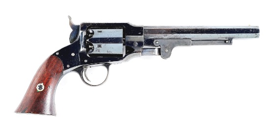 (A) HIGH CONDITION MARTIALLY MARKED ROGERS AND SPENCER ARMY MODEL REVOLVER.