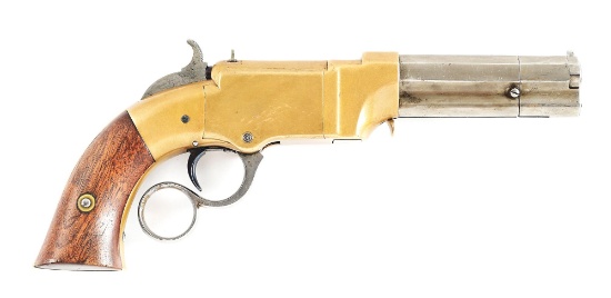 (A) NEW HAVEN NO. 1 VOLCANIC POCKET PISTOL.
