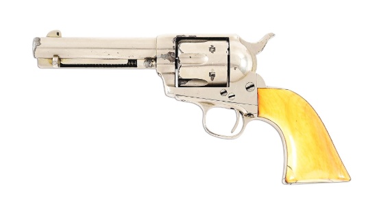 (A) COLT SINGLE ACTION ARMY REVOLVER.