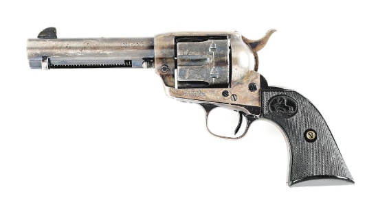 (A) COLT SINGLE ACTION ARMY REVOLVER.