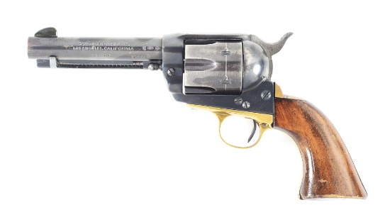 (C) STEMBRIDGE MOVIE PROP HAWES WESTERN MARSHAL SINGLE ACTION REVOLVER.