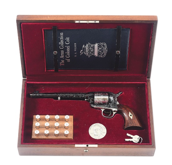 (C) WONDERFUL (1 OF 50) ALVIN WHITE ENGRAVED COLT CUSTOM DELUXE SESQUICENTENNIAL SINGLE ACTION ARMY