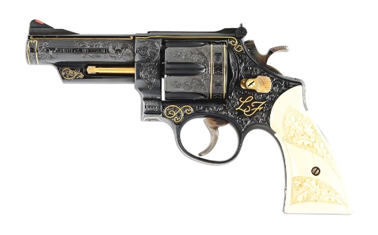 (M) AN ASTOUNDING SMITH & WESSON 29-2 COMMISSIONED BY ELVIS PRESLEY, "THE KING", FOR LAMAR FIKE, HIS