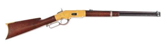 (A) SUPERB WINCHESTER MODEL 1866 SADDLE RING CARBINE (1870).