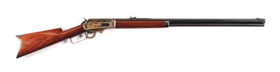 (A) MARLIN MODEL 1893 LEVER ACTION RIFLE.
