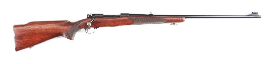 (C) WINCHESTER MODEL 70 PRE-64 STANDARD WEIGHT BOLT ACTION RIFLE.