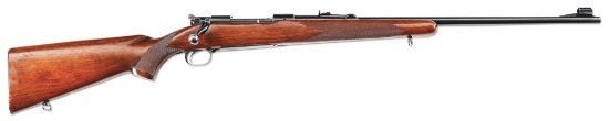 (C) SPECIAL ORDER PRE WAR WINCHESTER MODEL 70 BOLT ACTION RIFLE IN .348 W.C.F..