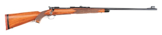 (C) PRE-WAR WINCHESTER MODEL 70 SUPER GRADE BOLT ACTION RIFLE IN .300 H&H MAGNUM.