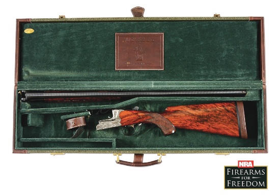 (M) MERKEL 2001 EL 20 GAUGE OVER/UNDER SHOTGUN WITH CASE.