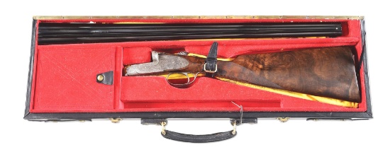 (M) FAMARS PRIMITIVE 28 BORE SIDE BY SIDE SHOTGUN.