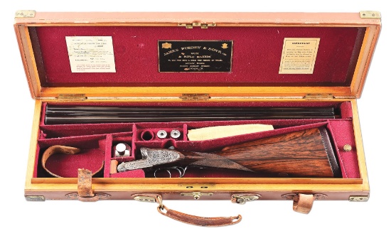 (M) J. PURDEY & SONS BEST QUALITY SIDE BY SIDE SHOTGUN