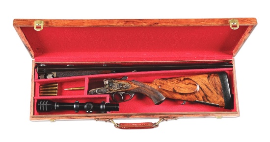 (C) FRIEDRICH JACOB BARTELS CAPE GUN WITH CASE.