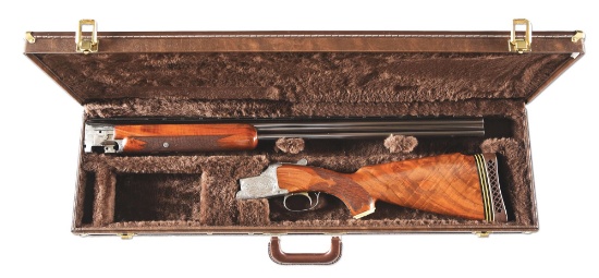 (C) BROWNING DIANA GRADE OVER UNDER SHOTGUN WITH CASE