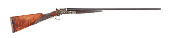 (C) SCARCE L.C. SMITH EAGLE GRADE 20 BORE EJECTOR SHOTGUN WITH STRAIGHT GRIP STOCK.