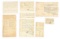 LOT OF 6 PENNSYLVANIA AND MARYLAND REVOLUTIONARY WAR DOCUMENTS: COMMISSION, APPEAL FOR COMMISSION, R