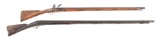 (A) LOT OF 2: EARLY AMERICAN FLINTLOCK MUSKETS, ONE COMMITTEE OF SAFETY TYPE.