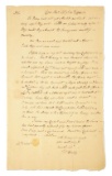 SEPTEMBER 1776 LETTER FROM CROWN POINT BY COL. THOMAS HARTLEY: BATTLE OF VALCOUR, RECOMMENDATIONS OF