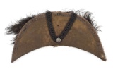 US WAR OF 1812 NEW YORK OFFICER CHAPEAU DE BRAS WITH PARTIAL BOX