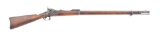 (A) U.S. SPRINGFIELD MODEL 1879 TRAPDOOR SINGLE SHOT RIFLE.