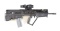 (M) IWI TAVOR SAR .223 REMINGTON SEMI-AUTOMATIC RIFLE WITH TRIJICON 4X32 ACOG OPTIC.