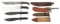 LOT OF 4: US WWI BOLO KNIVES.
