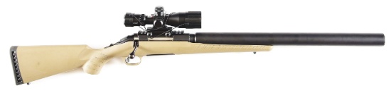 (N) RUGER AMERICAN PREDATOR .223 REMINGTON BOLT ACTION RIFLE WITH INTEGRAL SRT ARMS SILENCER (SILENC