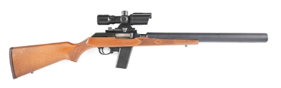 (N) MARLIN CAMP CARBINE .45 ACP SEMI-AUTOMATIC RIFLE WITH INTEGRAL SRT ARMS SILENCER (SILENCER).