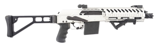 (N) IZHMASH SAIGA-410 SEMI-AUTOMATIC SHORT BARREL SHOTGUN CUSTOM MODIFIED BY HATCHER GUN CO. (SHORT