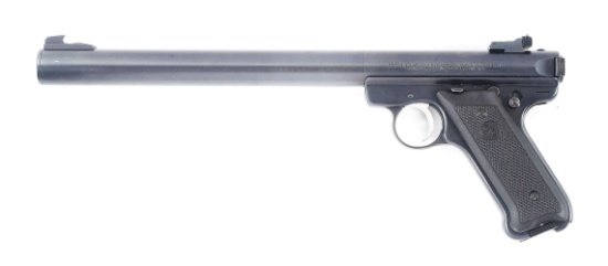 (N) ALWAYS DESIRABLE RUGER MK II SEMI-AUTOMATIC PISTOL WITH INTEGRAL S&H ARMS SILENCER (SILENCER).