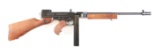(M) AUTO ORDNANCE MODEL 1927 A1 THOMPSON SEMI-AUTOMATIC CARBINE.