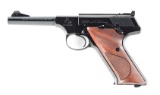 (C) THIRD SERIES COLT WOODSMAN SEMI-AUTOMATIC PISTOL WITH MAGAZINE (1961).
