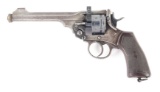 (C) WEBLEY MARK VI REVOLVER WITH SCARCE PARKER-HALE .22 CONVERSION.