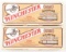 LOT OF 2: LIMITED EDITION BRICKS OF WINCHESTER .22 WRF AMMUNITION.