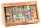 REMINGTON HI-SPEED .22 COUNTERTOP DISPLAY STOCKED WITH COLLECTIBLE AMMUNITION.