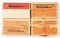LOT OF 4: VINTAGE BOXES OF 9MM AND 7MM MAUSER AMMUNITION.