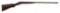 (A) J.P. CLABROUGH & BROS. HAMMER FIRED SIDE BY SIDE SHOTGUN, SERIAL NUMBER 18.