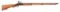 (A) FLINTLOCK SMOOTHBORE MUZZLELOADER.