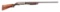 (C) ITHACA MODEL 37 SLIDE ACTION SHOTGUN.
