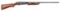 (C) ITHACA MODEL 37 FEATHERLIGHT SLIDE ACTION SHOTGUN.