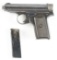 (C) J.P. SAUER MODEL 1913 SEMI-AUTOMATIC PISTOL.